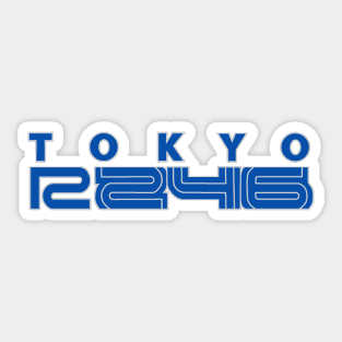 Tokyo R246 Sticker